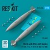RESKIT RS72-0524 Mk.84 with BSU-36/B bombs (2 pcs) (3D Printed) 1/72